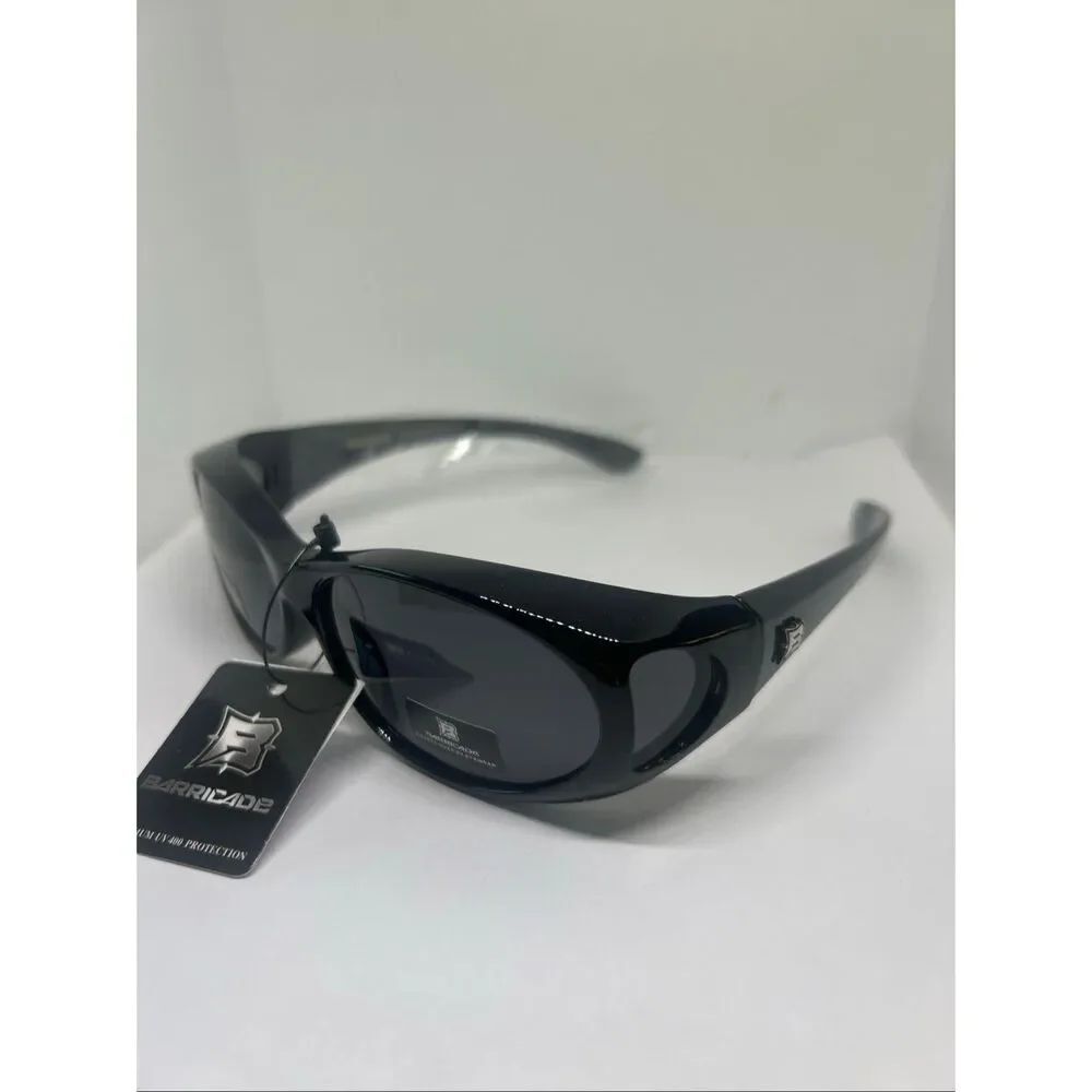 Barricade Black Fit Over Glasses Sunglasses